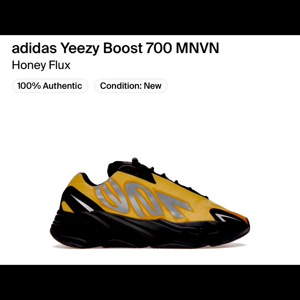 Male Yeezy sneakers